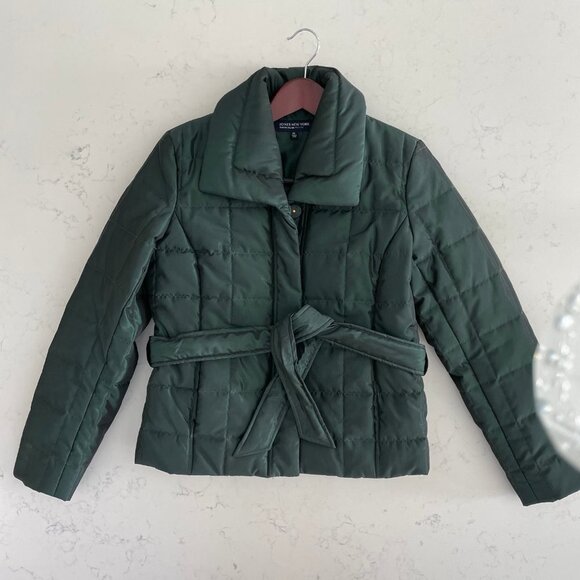 Jones New York Signature Petite Polyester Jacket Emerald Green Sz PS  NWOT - Picture 9 of 16